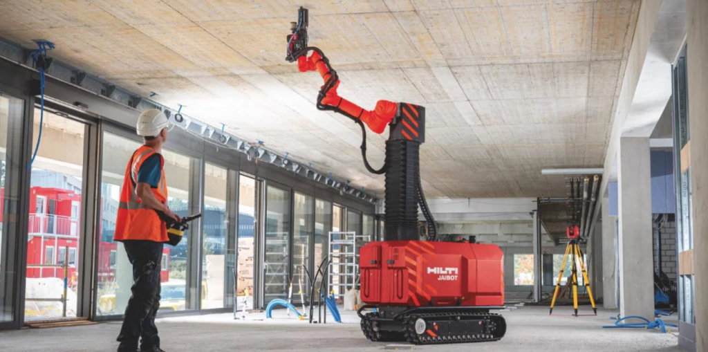 Hilti pursues the future of construction workflows with human and